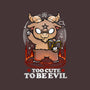 Too Cute To Be Evil-none removable cover throw pillow-Vallina84