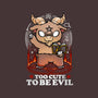 Too Cute To Be Evil-none adjustable tote bag-Vallina84