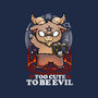 Too Cute To Be Evil-womens basic tee-Vallina84