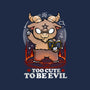 Too Cute To Be Evil-none stretched canvas-Vallina84