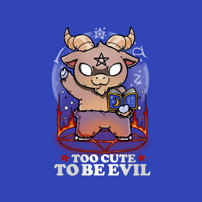 Too Cute To Be Evil-womens basic tee-Vallina84