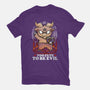 Too Cute To Be Evil-youth basic tee-Vallina84