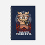 Too Cute To Be Evil-none dot grid notebook-Vallina84