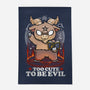 Too Cute To Be Evil-none outdoor rug-Vallina84