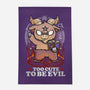 Too Cute To Be Evil-none outdoor rug-Vallina84