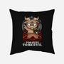 Too Cute To Be Evil-none removable cover w insert throw pillow-Vallina84