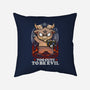 Too Cute To Be Evil-none removable cover throw pillow-Vallina84