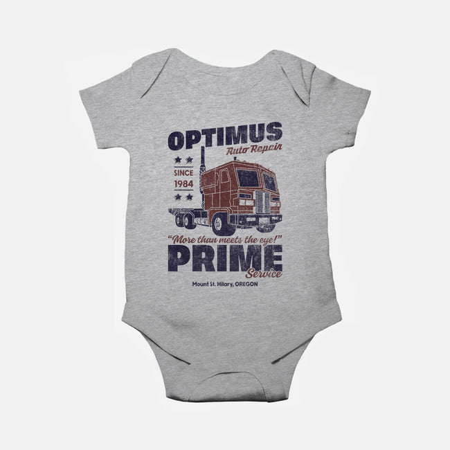 Vintage Auto Repair-baby basic onesie-retrodivision