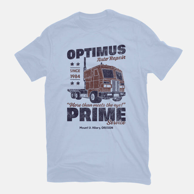Vintage Auto Repair-womens fitted tee-retrodivision