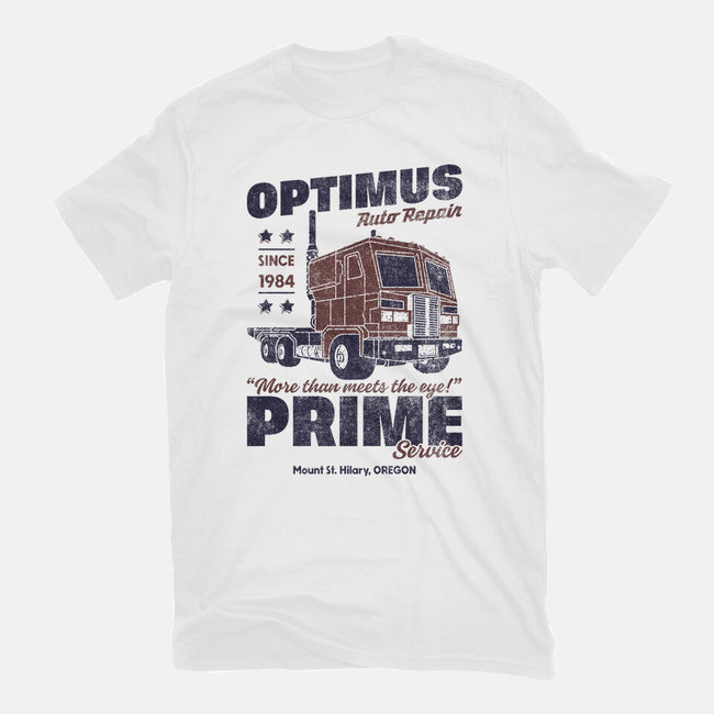 Vintage Auto Repair-womens fitted tee-retrodivision