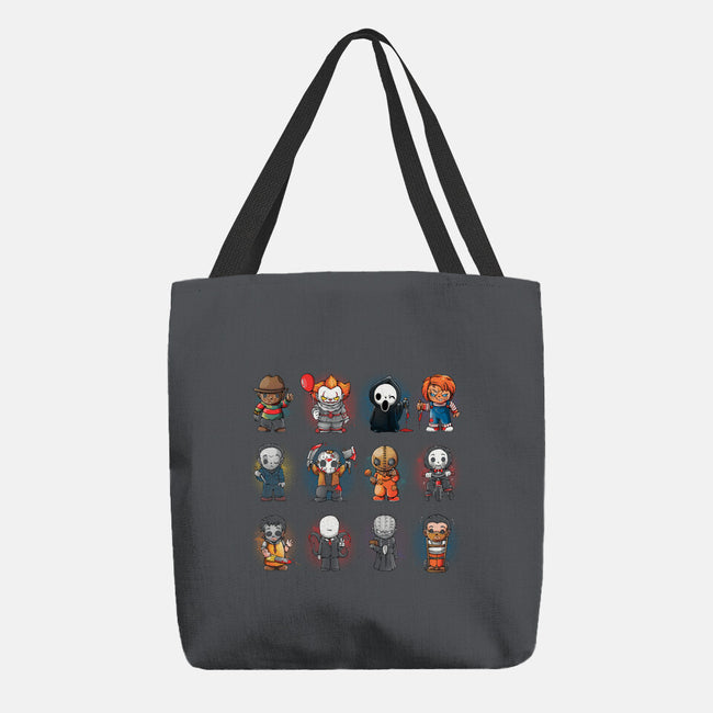 Horror Boys-none basic tote bag-Vallina84