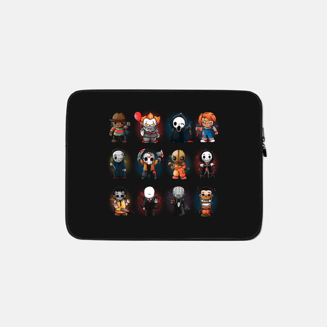 Horror Boys-none zippered laptop sleeve-Vallina84