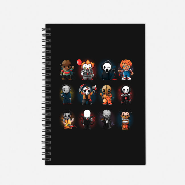 Horror Boys-none dot grid notebook-Vallina84