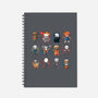 Horror Boys-none dot grid notebook-Vallina84