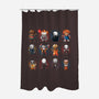 Horror Boys-none polyester shower curtain-Vallina84