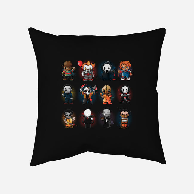 Horror Boys-none removable cover w insert throw pillow-Vallina84