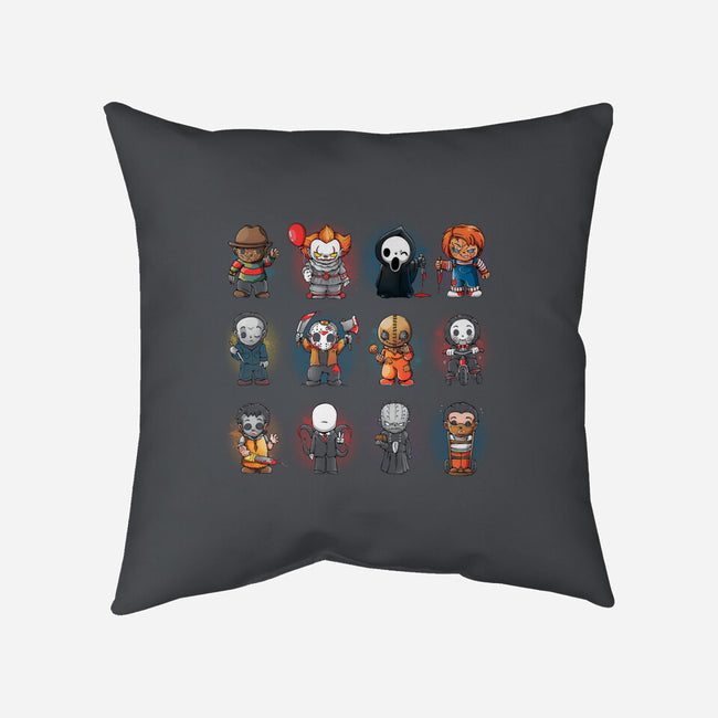 Horror Boys-none removable cover w insert throw pillow-Vallina84