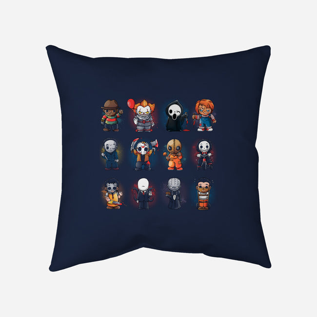 Horror Boys-none removable cover w insert throw pillow-Vallina84