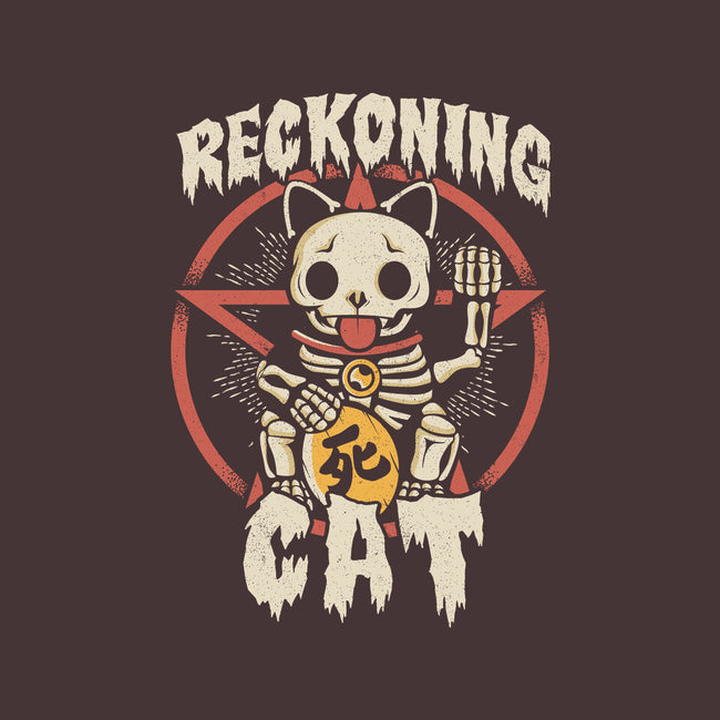 Reckoning Cat-none polyester shower curtain-CoD Designs