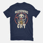 Reckoning Cat-womens fitted tee-CoD Designs
