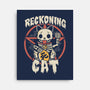 Reckoning Cat-none stretched canvas-CoD Designs