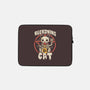 Reckoning Cat-none zippered laptop sleeve-CoD Designs