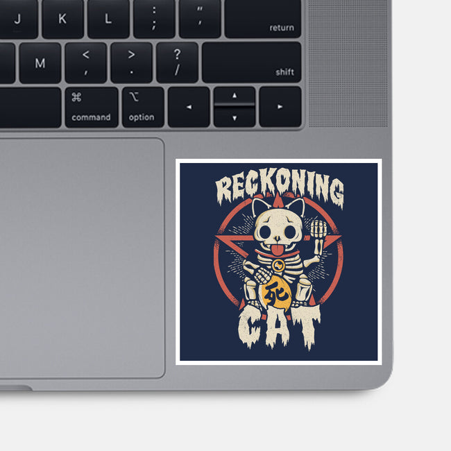 Reckoning Cat-none glossy sticker-CoD Designs