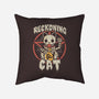Reckoning Cat-none removable cover w insert throw pillow-CoD Designs