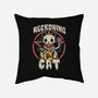 Reckoning Cat-none removable cover throw pillow-CoD Designs