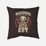 Reckoning Cat-none removable cover throw pillow-CoD Designs