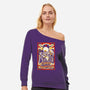 Ghoul Mates-womens off shoulder sweatshirt-CoD Designs