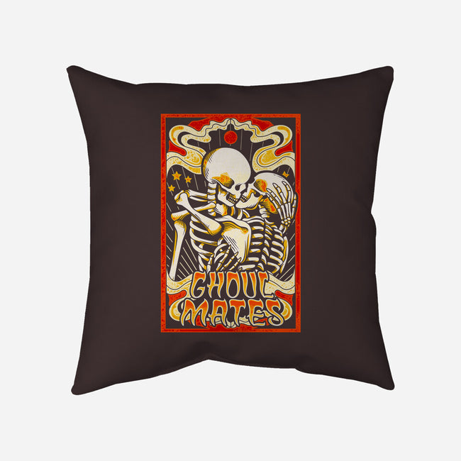 Ghoul Mates-none removable cover w insert throw pillow-CoD Designs