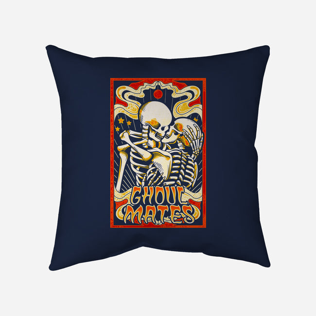 Ghoul Mates-none removable cover w insert throw pillow-CoD Designs
