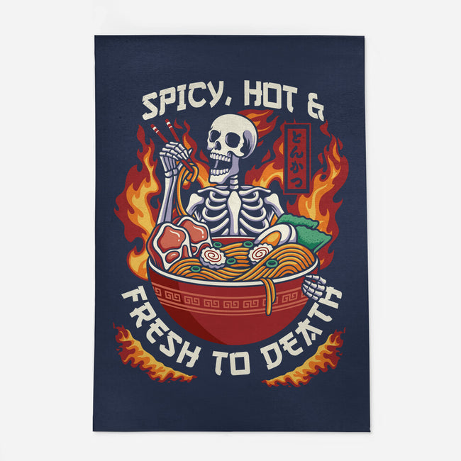 Spicy, Hot & Fresh to Death-none indoor rug-CoD Designs