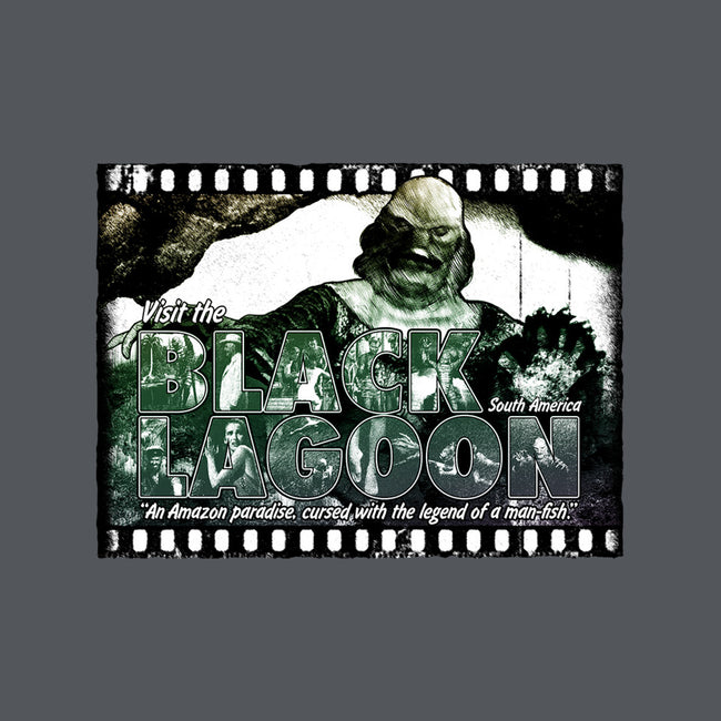 Visit The Black Lagoon-none stretched canvas-goodidearyan