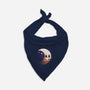 Magical Moon-dog bandana pet collar-Vallina84