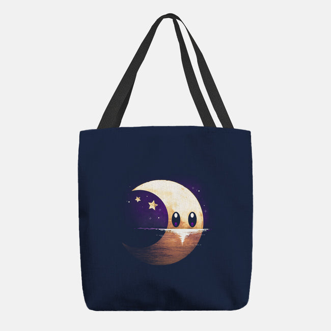 Magical Moon-none basic tote bag-Vallina84