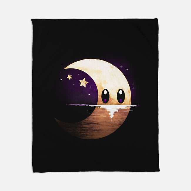 Magical Moon-none fleece blanket-Vallina84