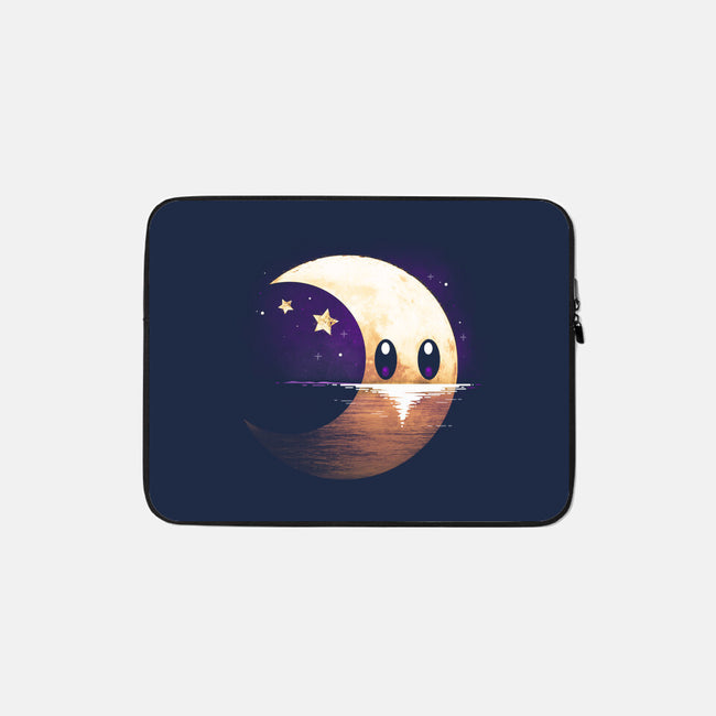 Magical Moon-none zippered laptop sleeve-Vallina84