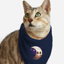 Magical Moon-cat bandana pet collar-Vallina84