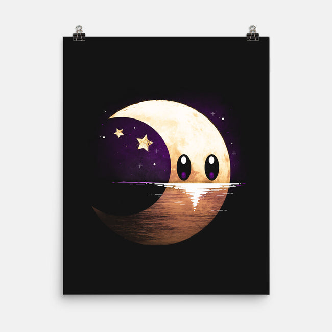 Magical Moon-none matte poster-Vallina84