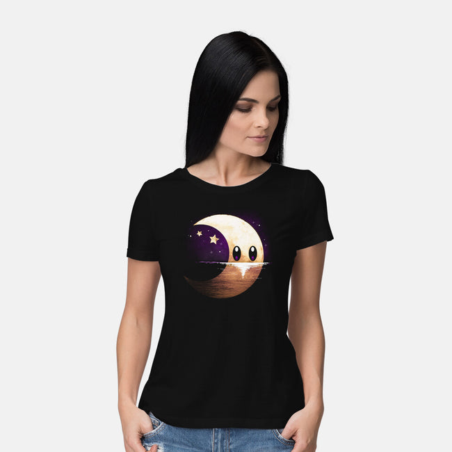 Magical Moon-womens basic tee-Vallina84