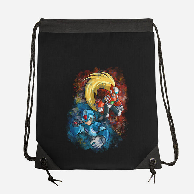 X And Z-none drawstring bag-nickzzarto