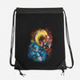 X And Z-none drawstring bag-nickzzarto