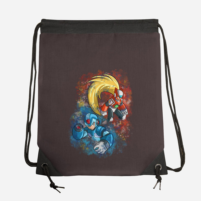 X And Z-none drawstring bag-nickzzarto