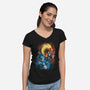 X And Z-womens v-neck tee-nickzzarto