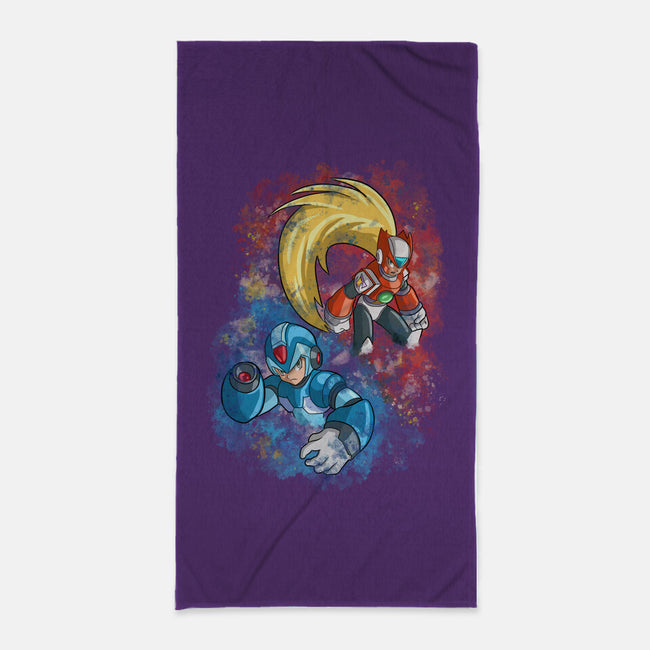 X And Z-none beach towel-nickzzarto