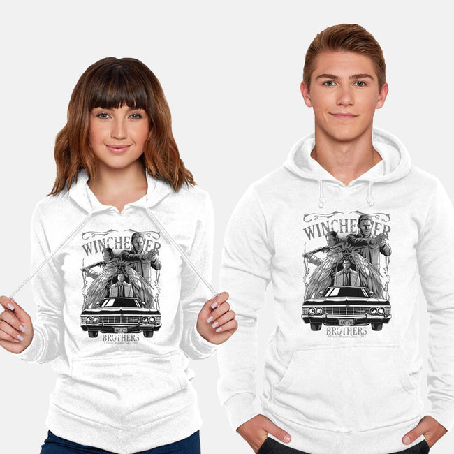 Hunt Between Brothers-unisex pullover sweatshirt-Conjura Geek
