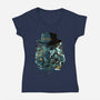 Master Cook-womens v-neck tee-Conjura Geek