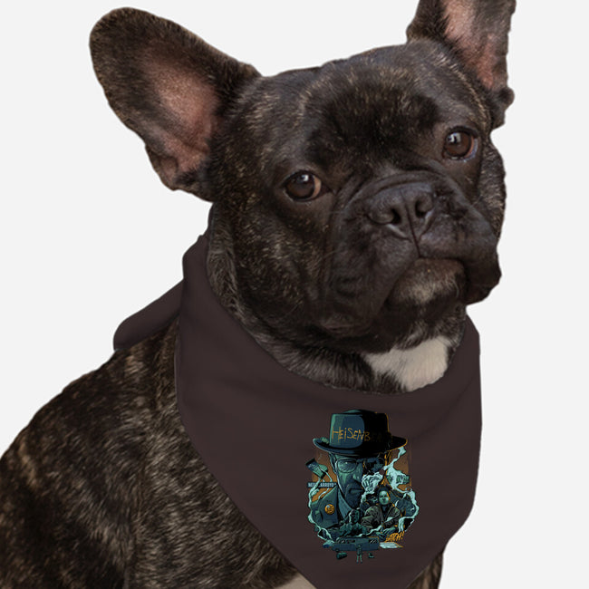 Master Cook-dog bandana pet collar-Conjura Geek